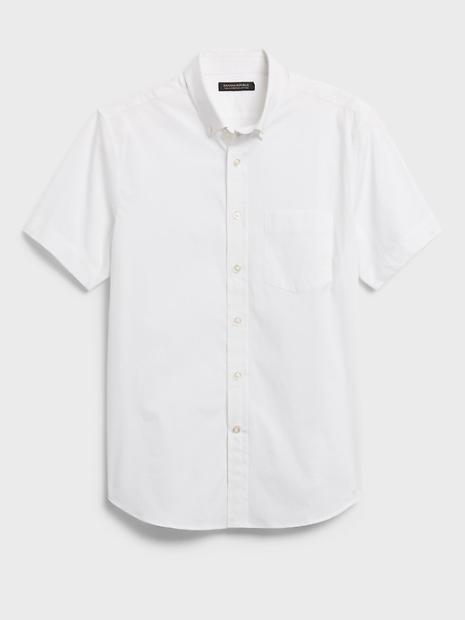 Banana Republic Slim-Fit Tech-Stretch Cotton Shirt. 1