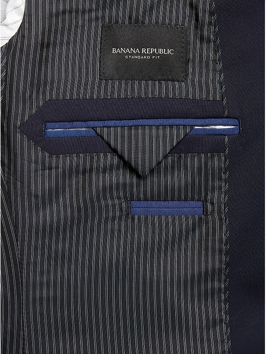 Image number 4 showing, Standard Italian Wool Suit Jacket