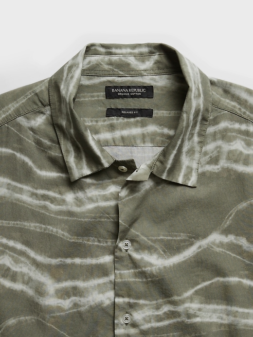 Image number 4 showing, Relaxed-Fit Organic Cotton Resort Shirt