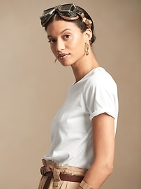 Luxe Touch Crew-Neck T-Shirt