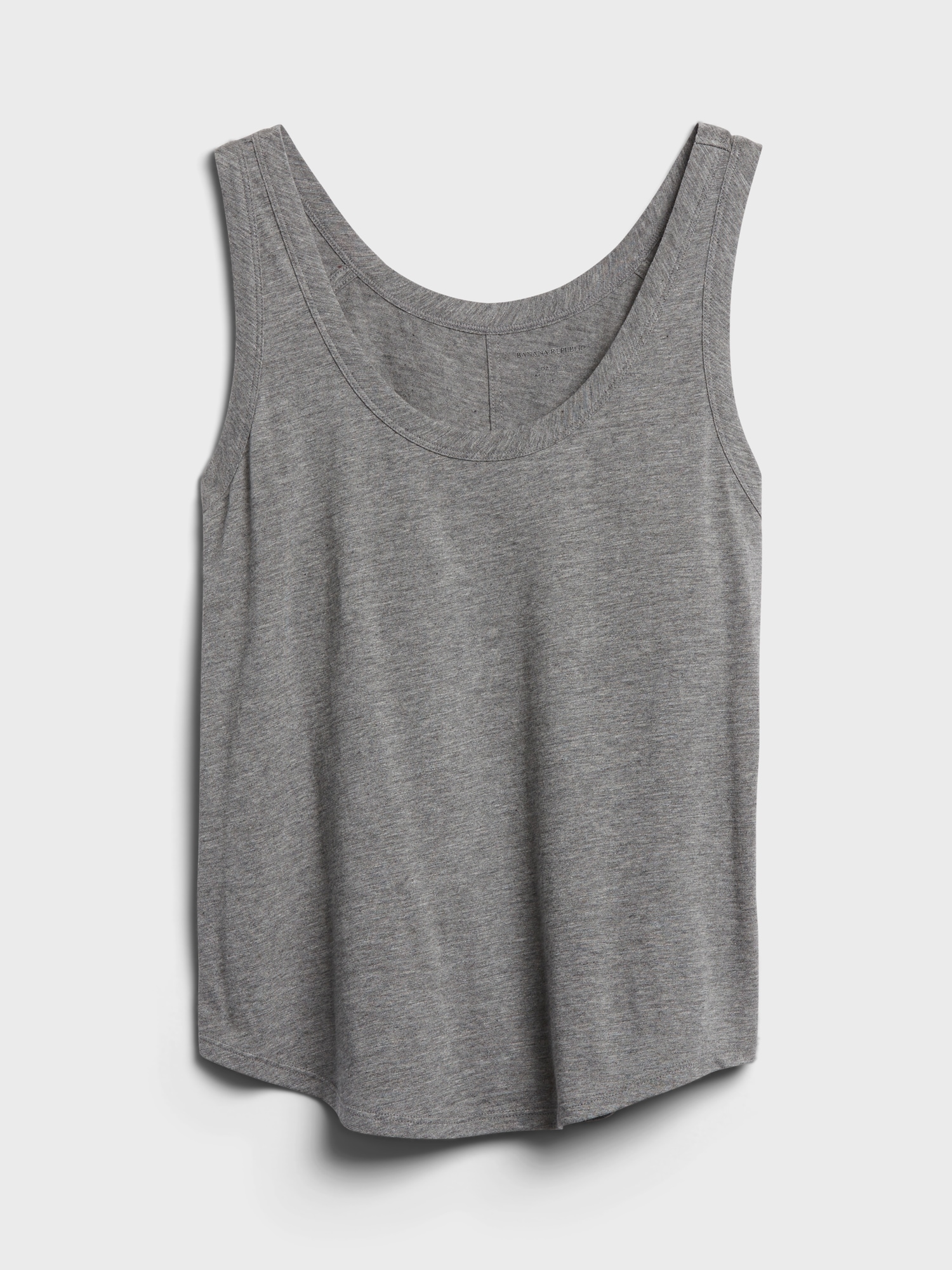 Slub Cotton-Modal Tank | Banana Republic