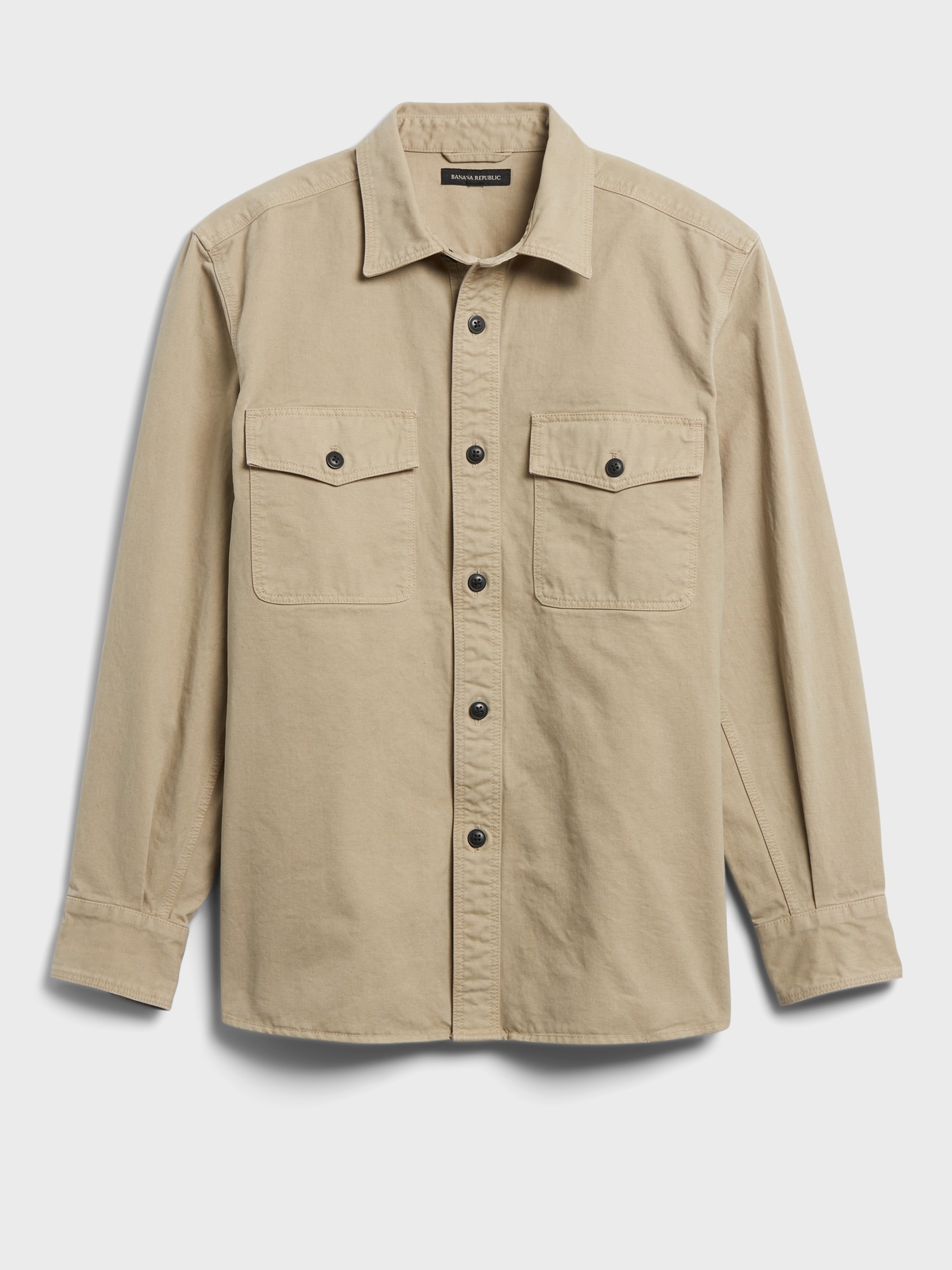 Organic Cotton Shirt Jacket