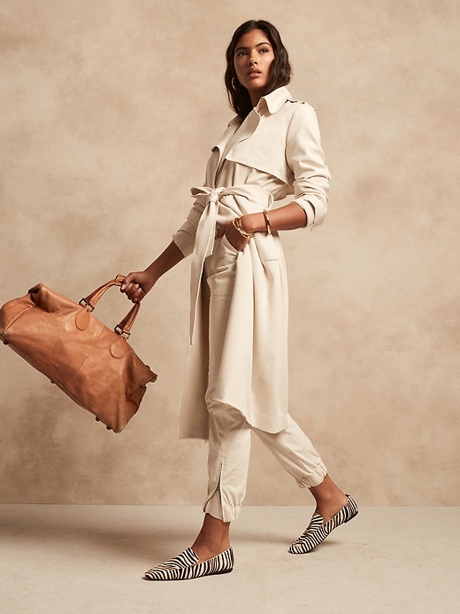 Image number 1 showing, Soft Trench Coat