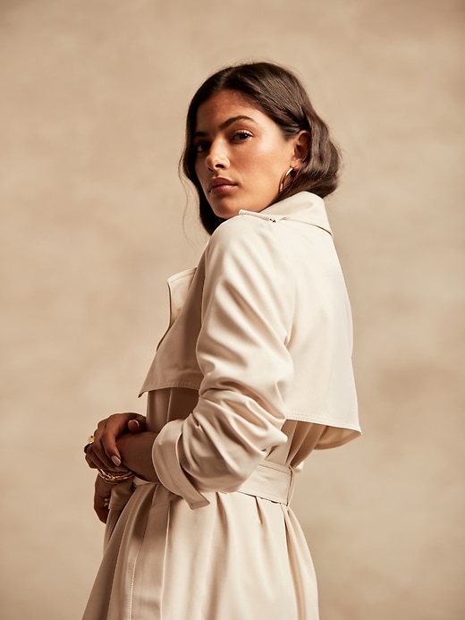 Image number 3 showing, Soft Trench Coat