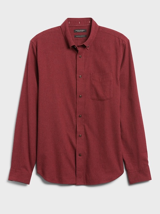 Image number 7 showing, Untucked Standard-Fit Flannel Shirt