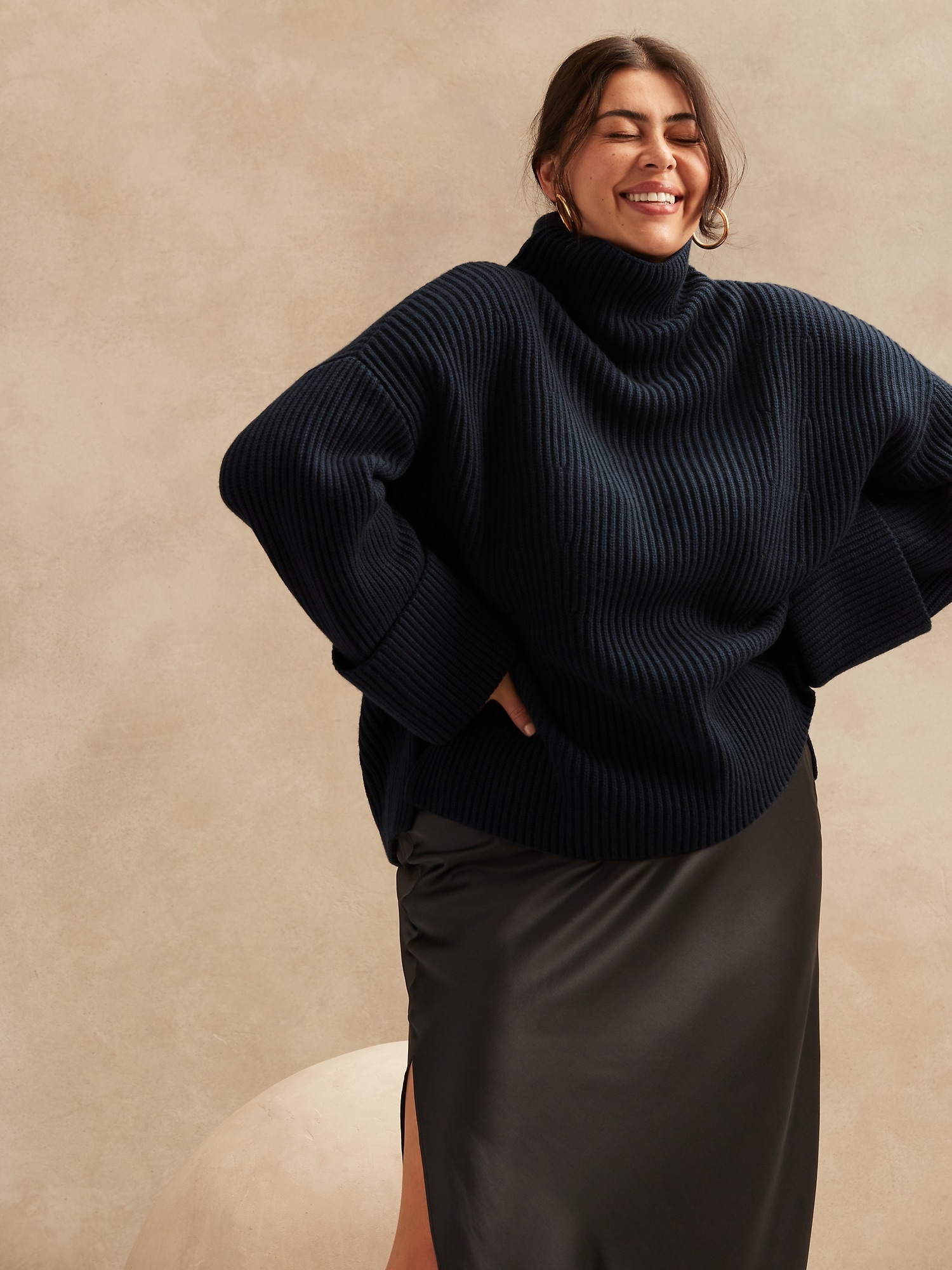 Oversized Merino-Cashmere Sweater