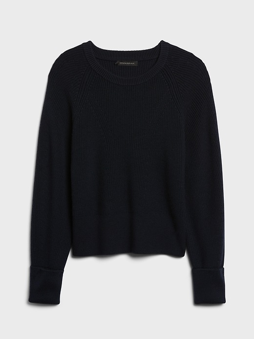 Image number 4 showing, Ribbed Sweater in Responsible Wool