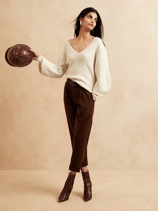 Image number 1 showing, Statement Sleeve Sweater