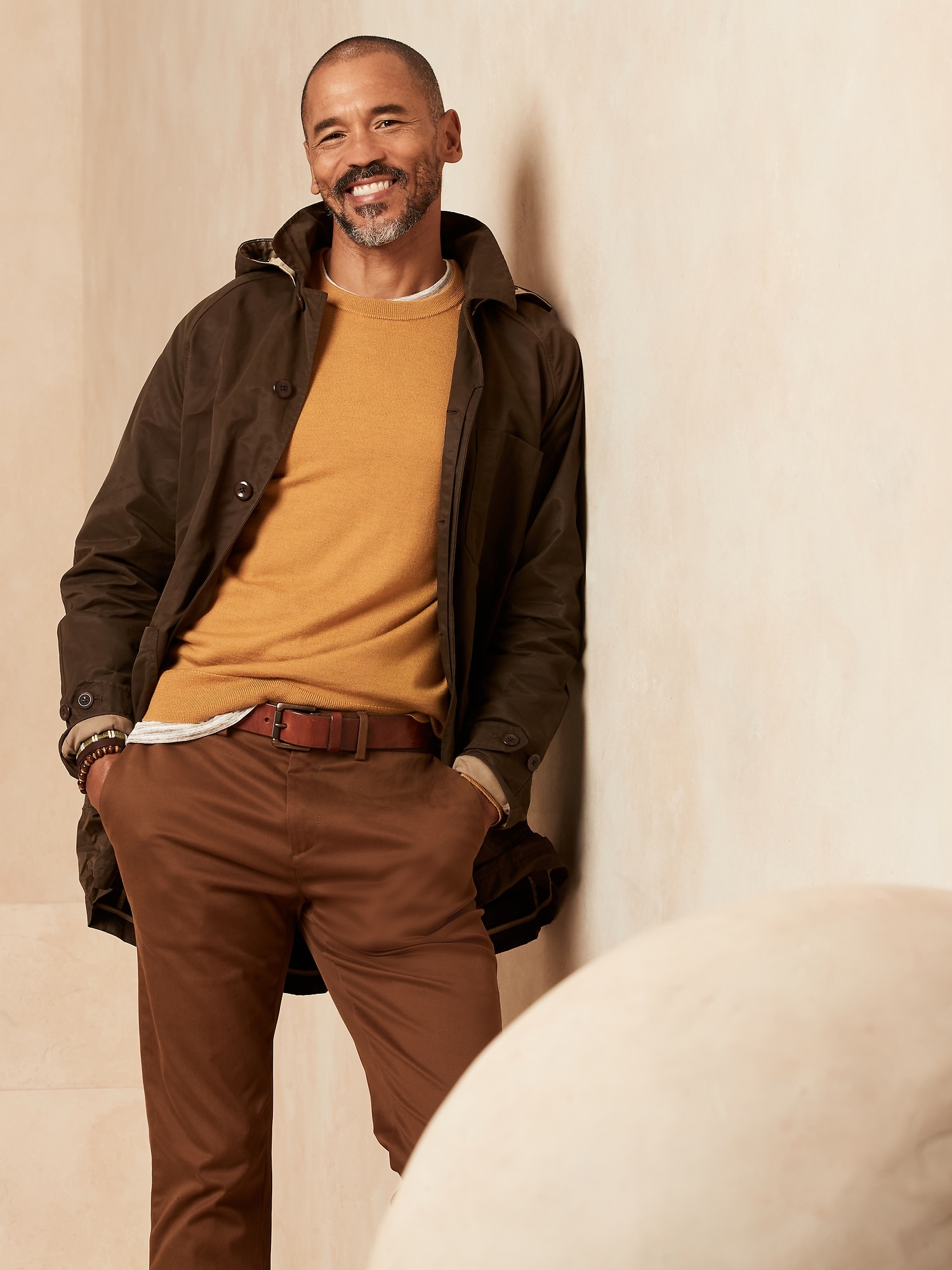 Cento Merino Crew-Neck Sweater | Banana 