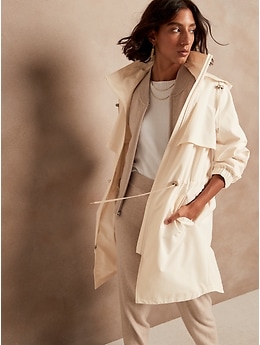 banana republic 2 in 1 raincoat