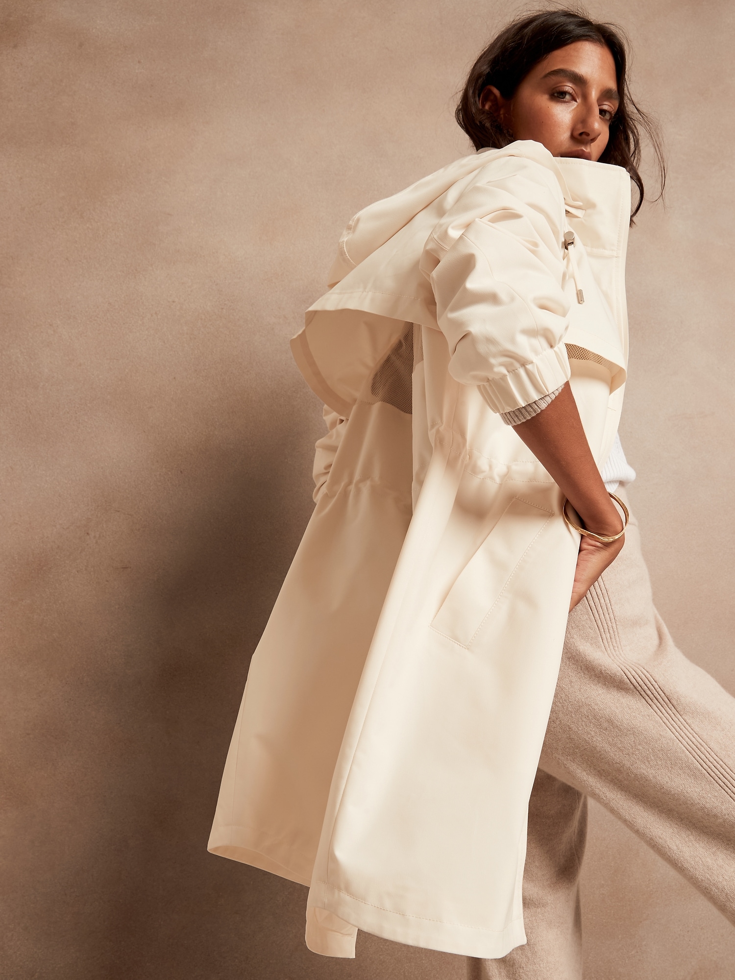 BR SPORT Rain Anorak Banana Republic