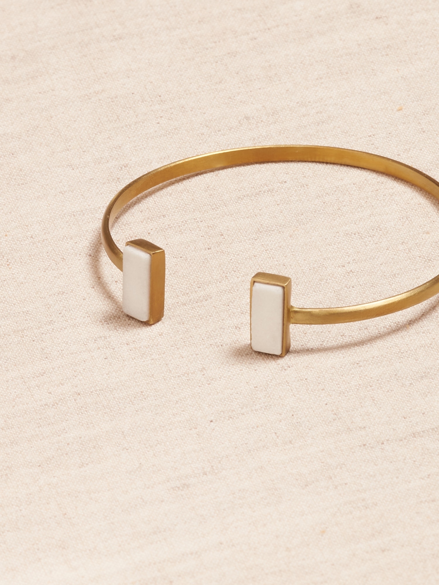 Aureus + Argent | Marble Cuff Bracelet