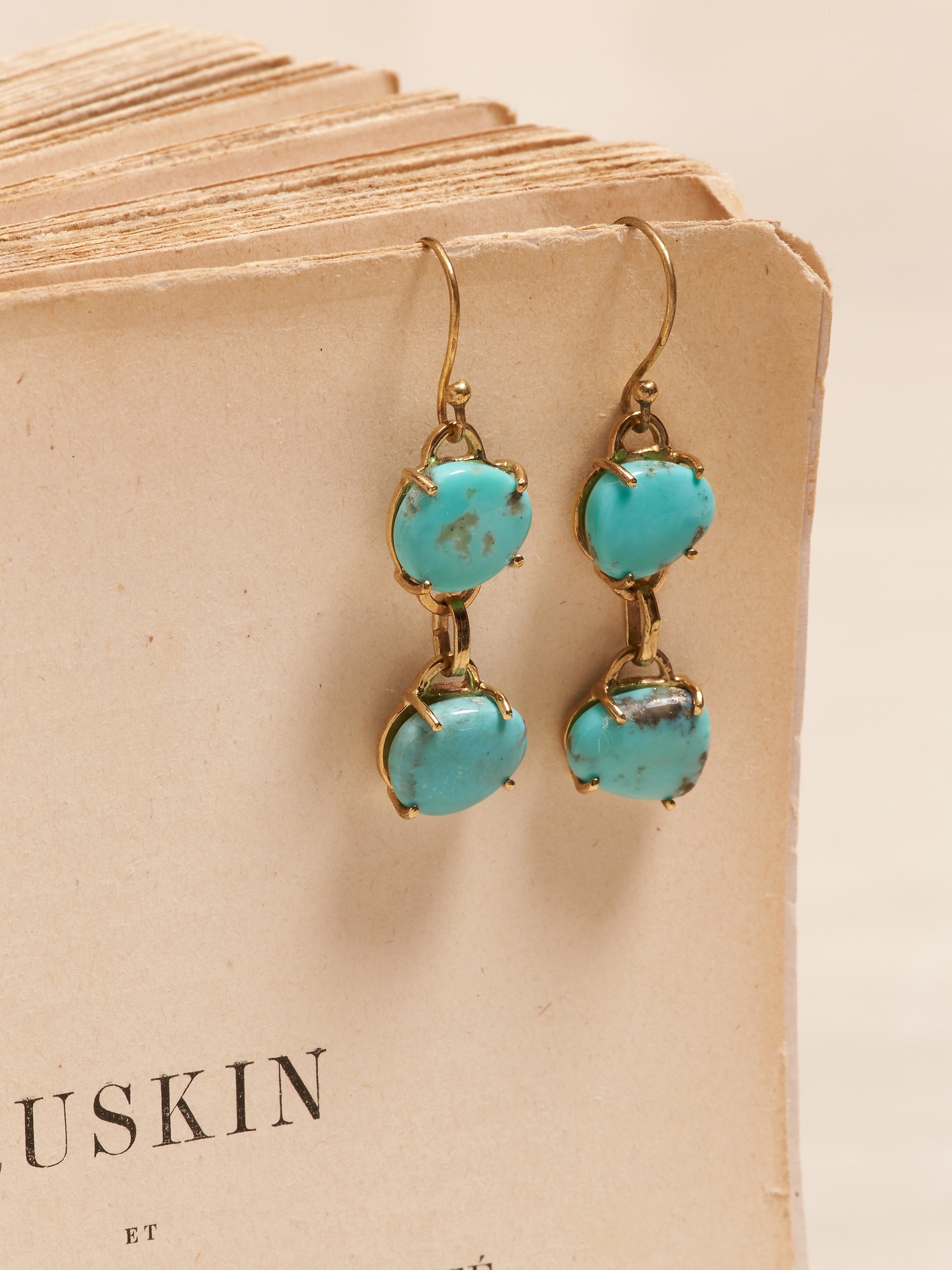 Aureus + Argent | Estrella Turquoise Earrings