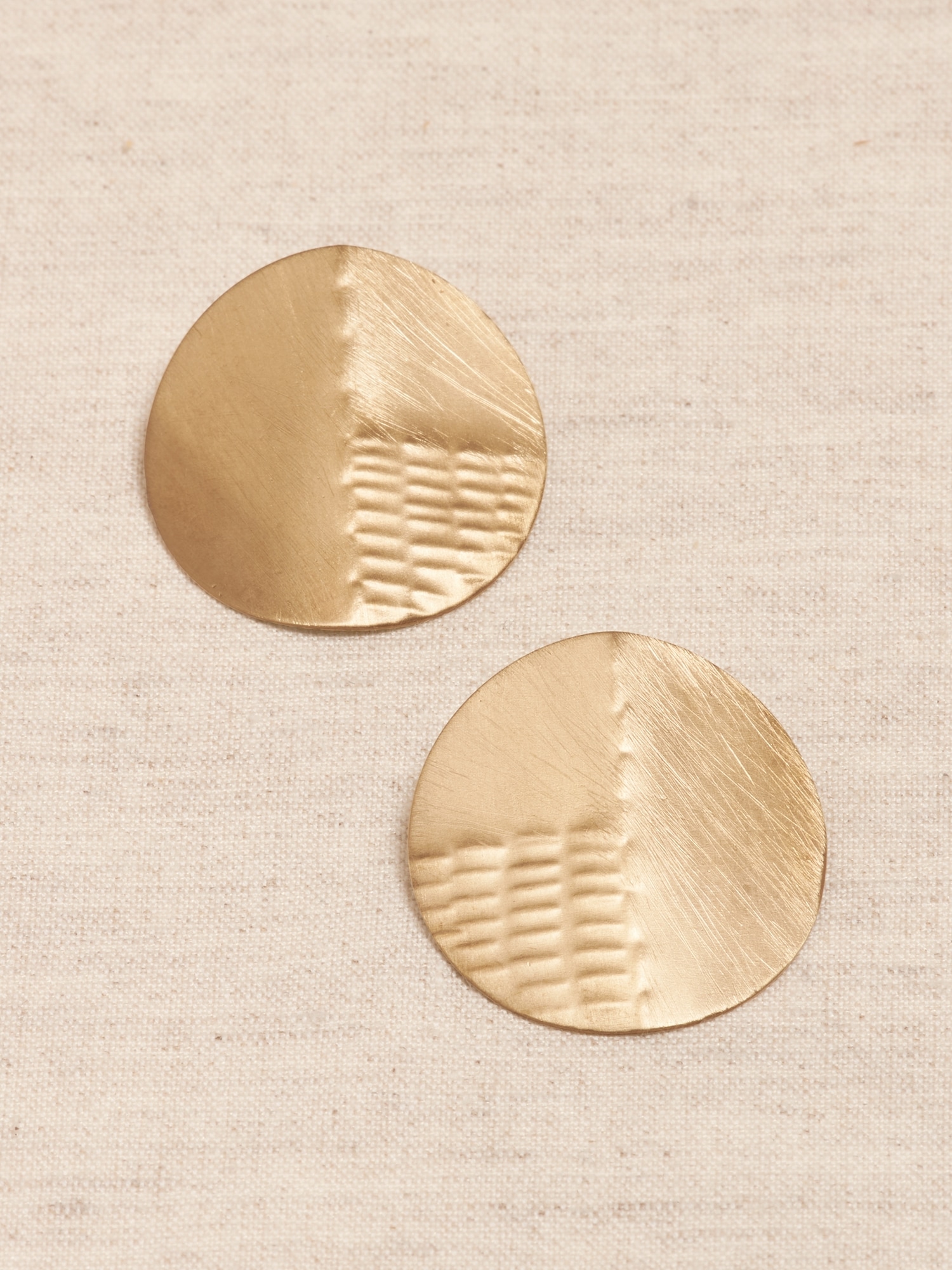 Aureus + Argent | Moon Stud Earrings