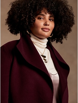 banana republic wrap coat