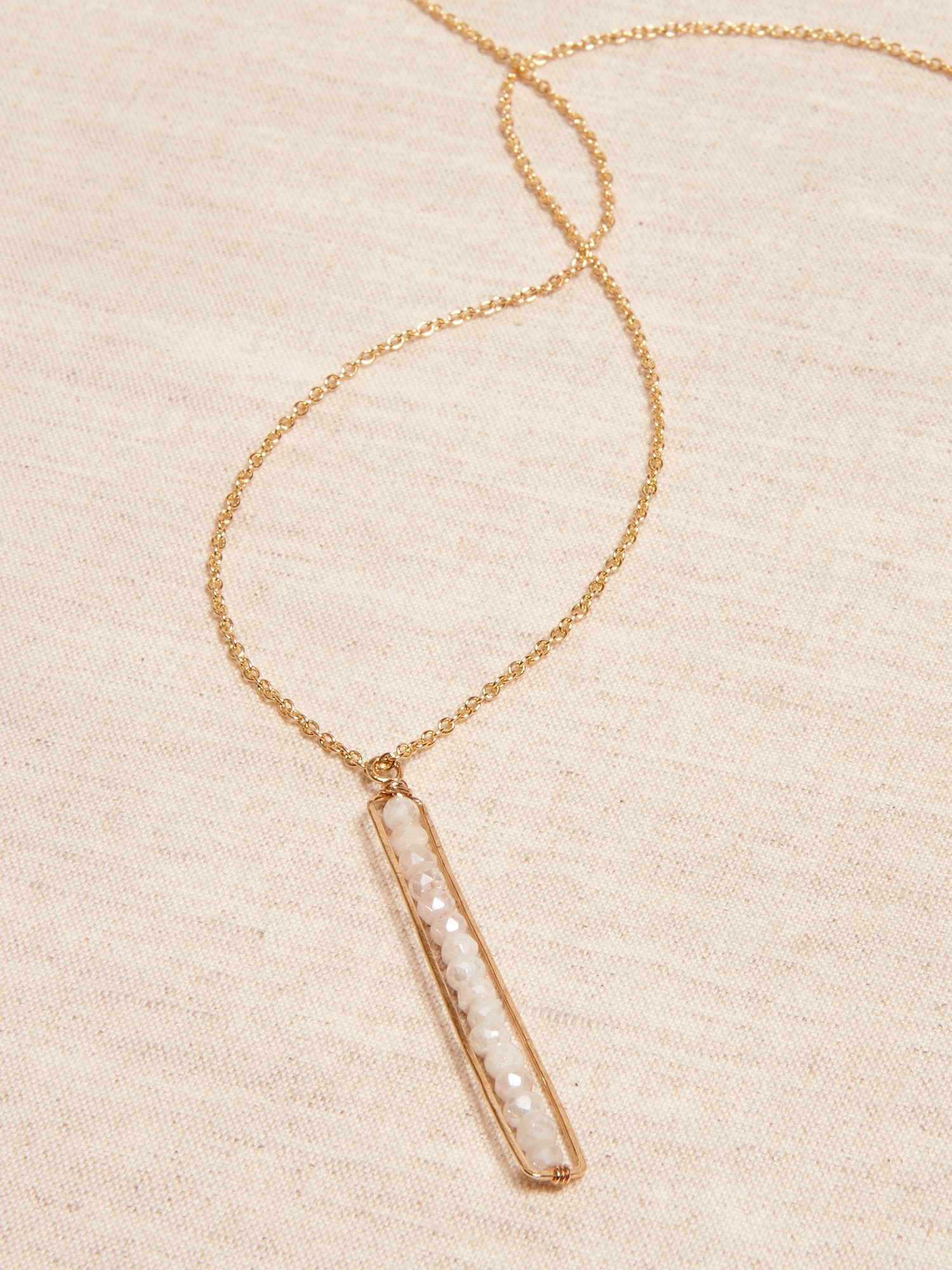 Aureus + Argent | Delicate Peapod Pendant Necklace