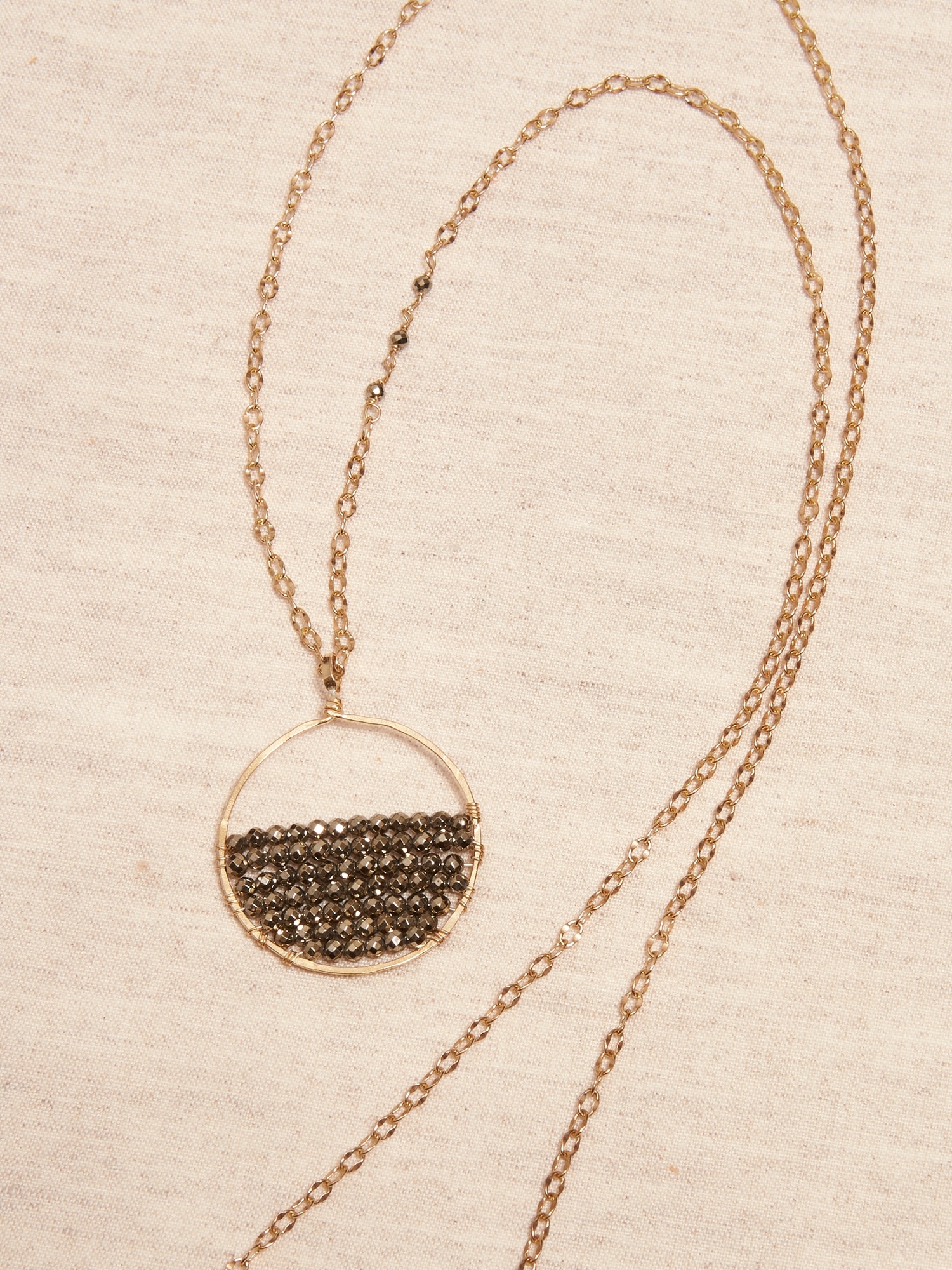 Aureus + Argent | Abacus Pendant Necklace