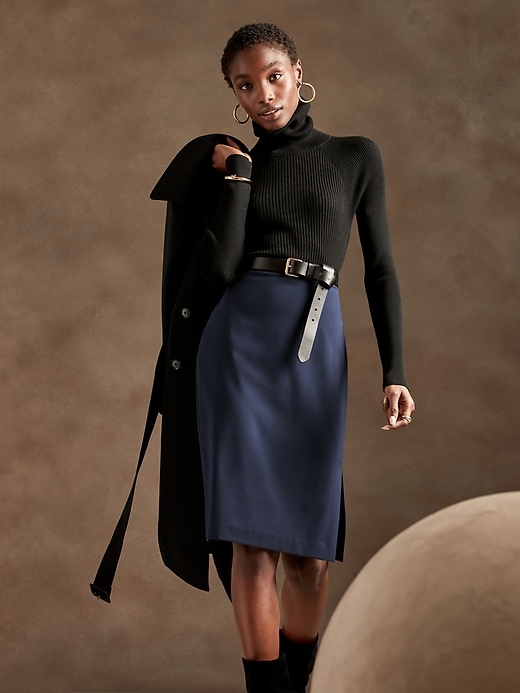 Image number 1 showing, Essential Pencil Skirt