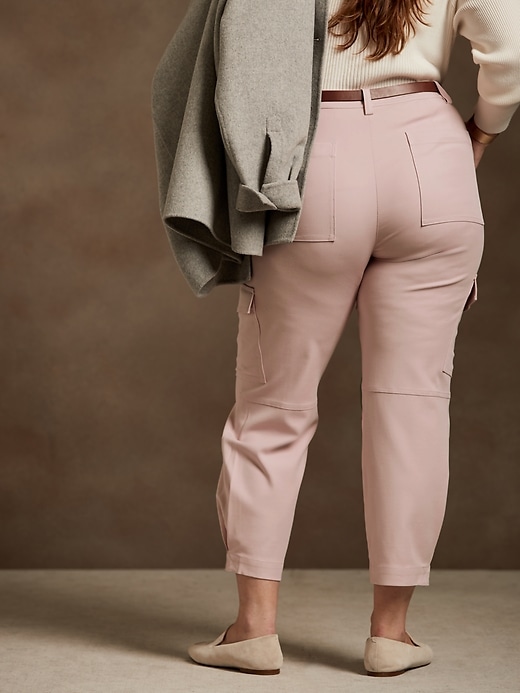 Image number 4 showing, High-Rise Tapered Cargo Pant