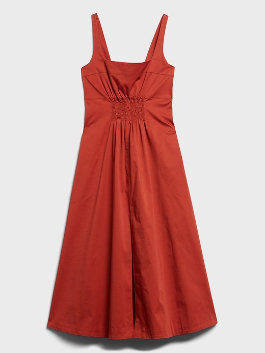 Image number 4 showing, BR x HARBISON &#124 Smocked Apron Dress