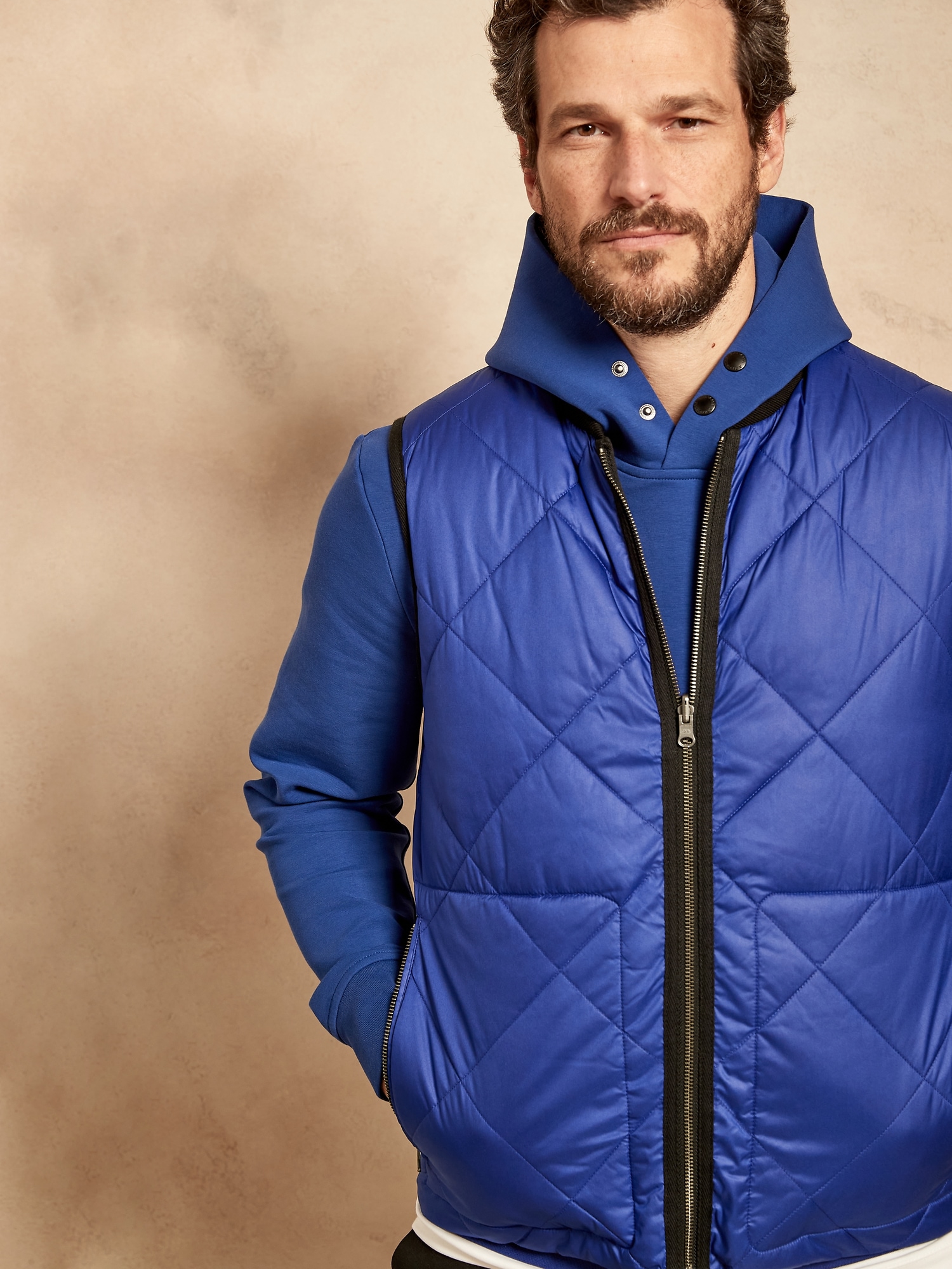 Reversible Quilted Puffer Vest