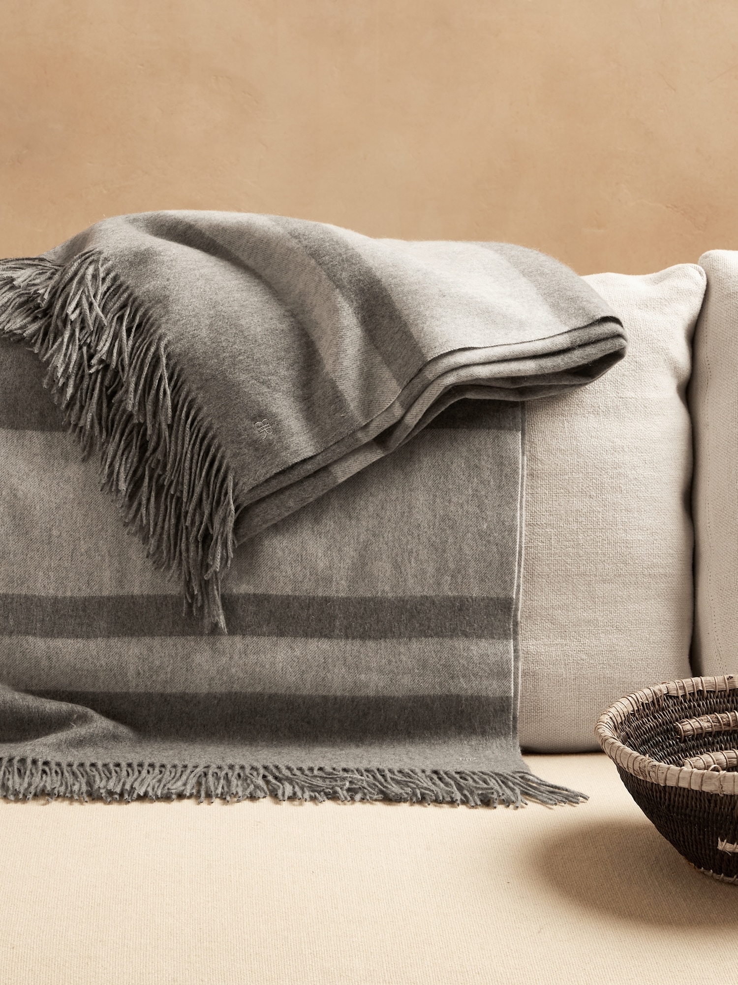 Cashmere Throw Blanket