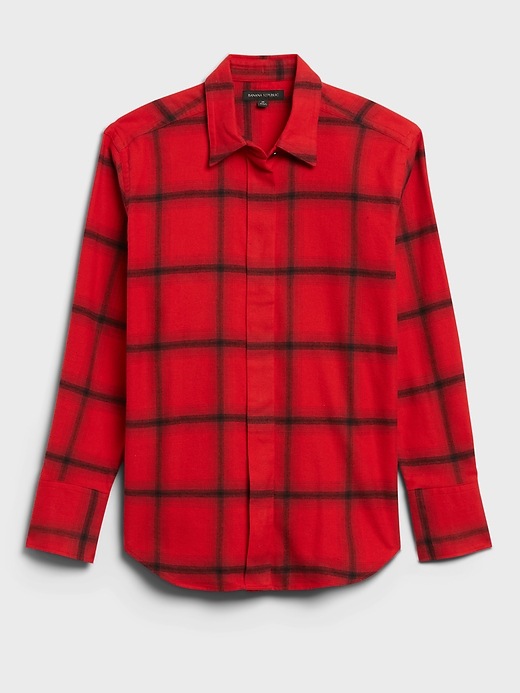 Image number 7 showing, Classic-Fit Organic Flannel Shirt