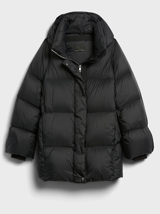 Image number 7 showing, Water-Repellent Puffer Coat