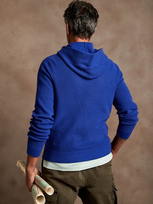 Image number 2 showing, Organic Cotton Sweater Hoodie