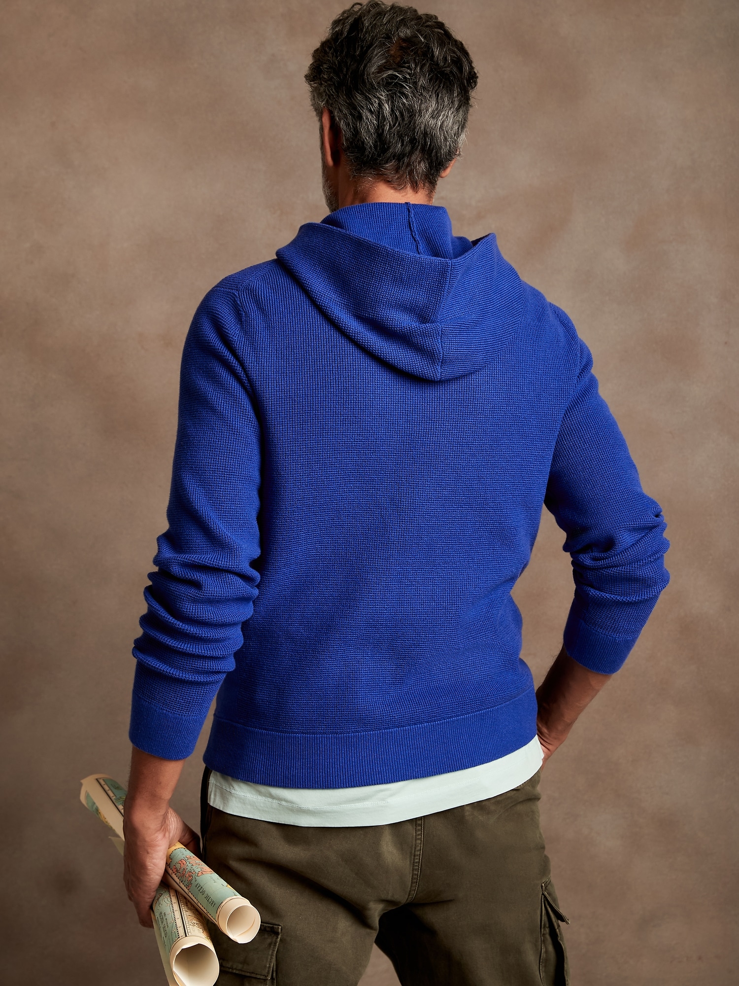 Organic Cotton Sweater Hoodie