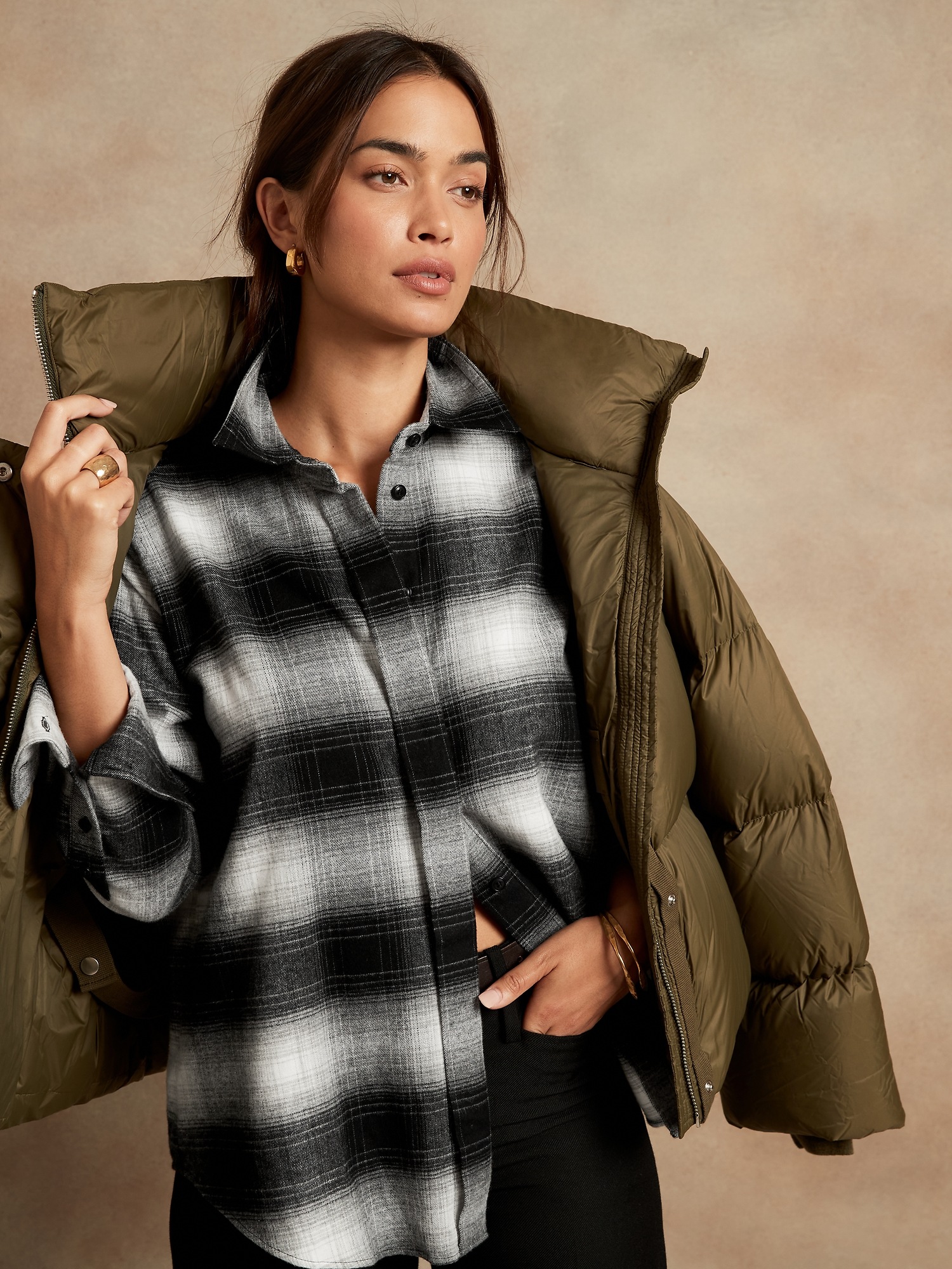 Organic Cotton Flannel Shirt 