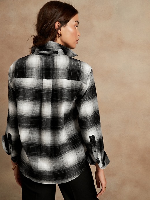 Image number 2 showing, Classic-Fit Organic Flannel Shirt