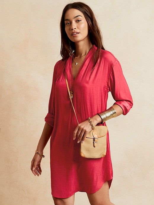 Essential Shift Dress Banana Republic
