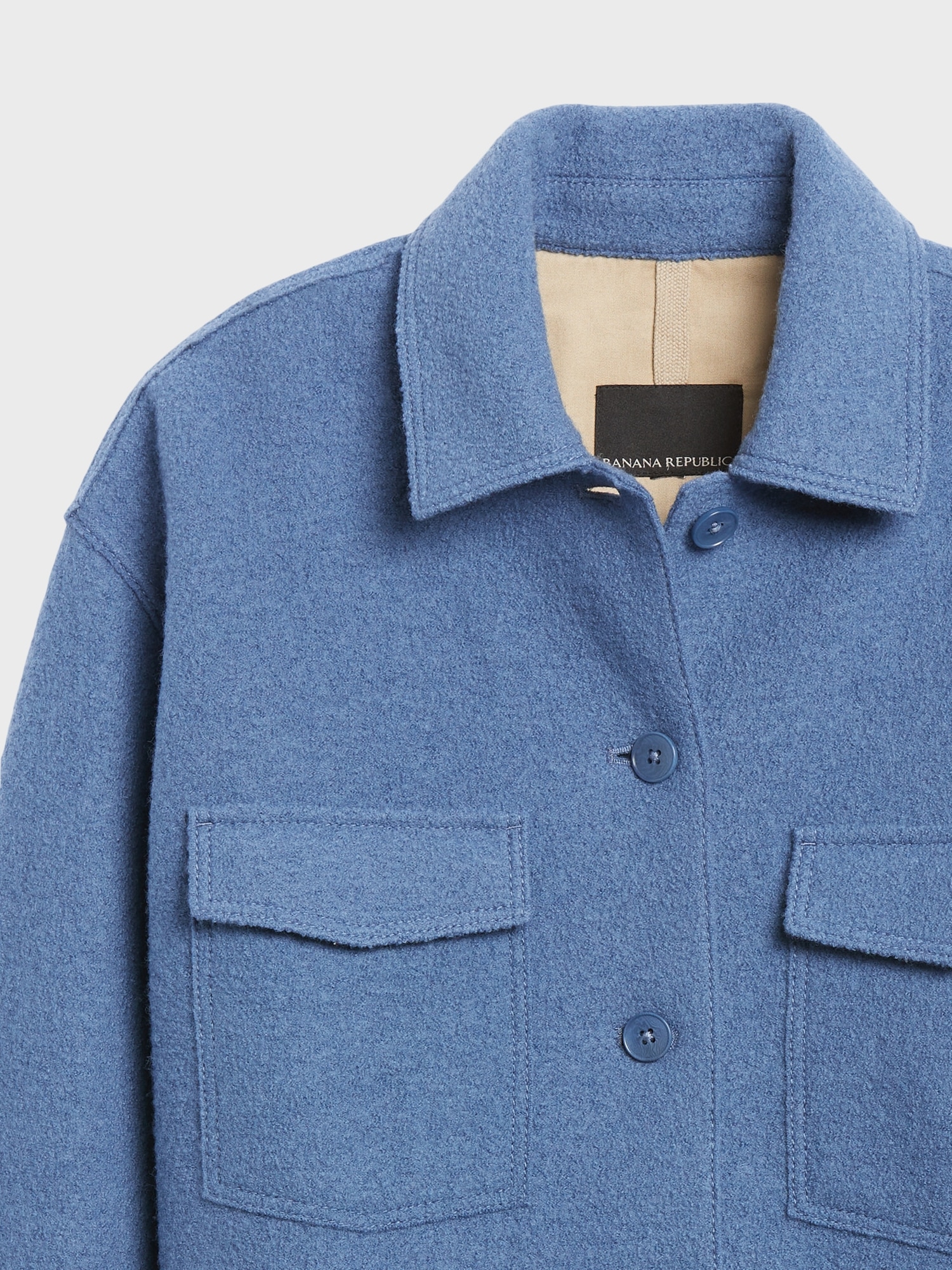 Banana Republic Oversized Italian Wool 
