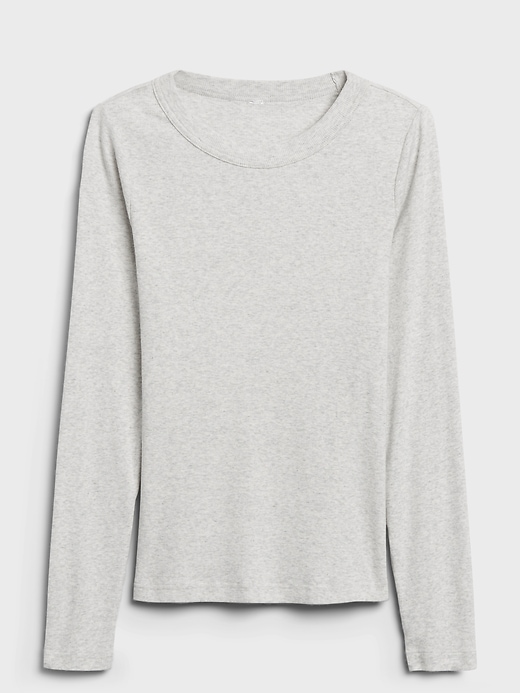 Image number 5 showing, Ribbed Crew-Neck T-Shirt