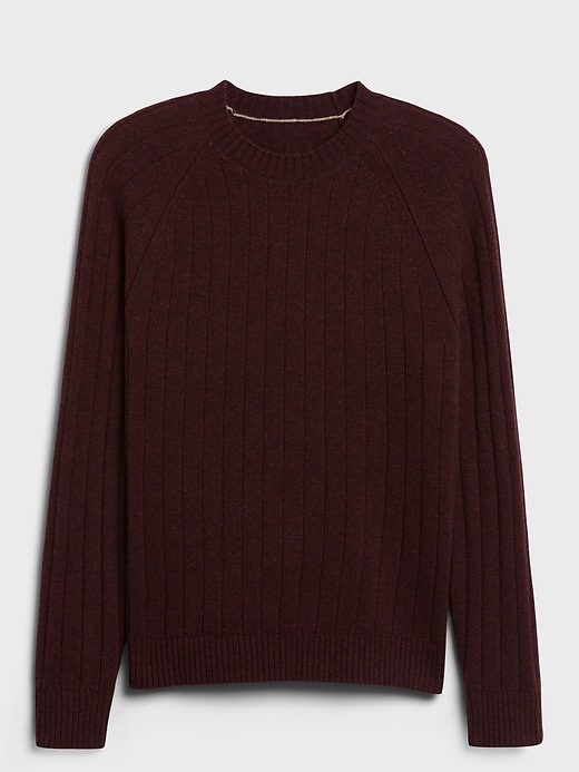 Image number 4 showing, Italian Wool-Blend Crew-Neck Sweater