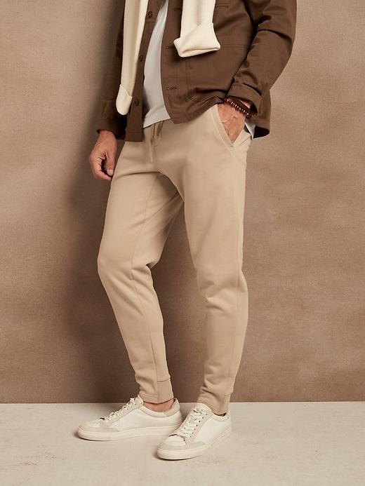 french terry jogger banana republic