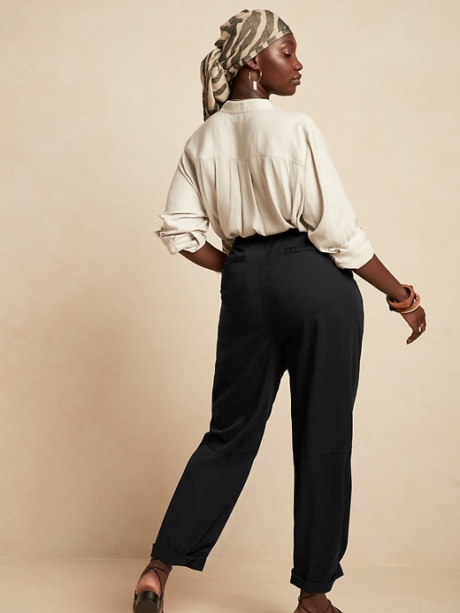 Straight-Fit Ankle Pant | Banana Republic