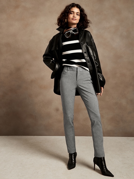 Image number 1 showing, Petite Mid-Rise Skinny Sloan Pant