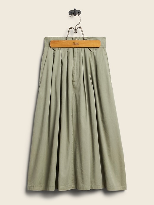 Banana Republic BR Vintage &#124 1990s Olive Safari Skirt - size 2. 1