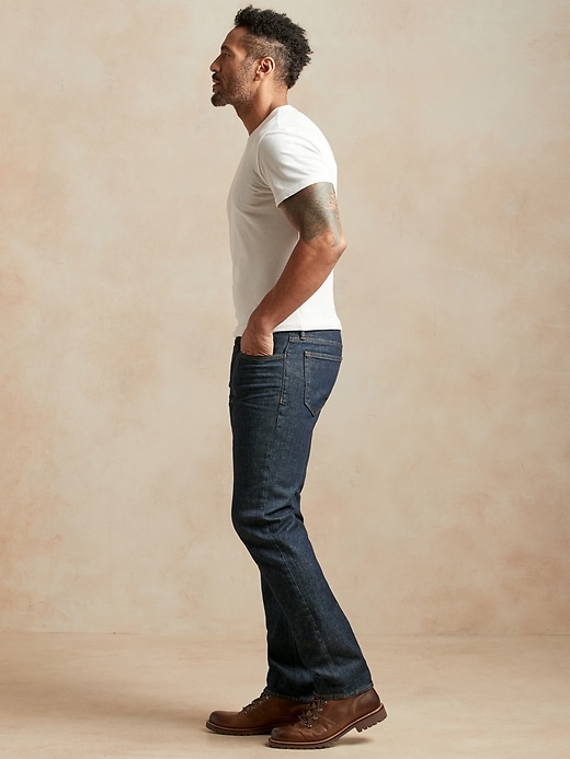 Image number 4 showing, Straight Organic Jean