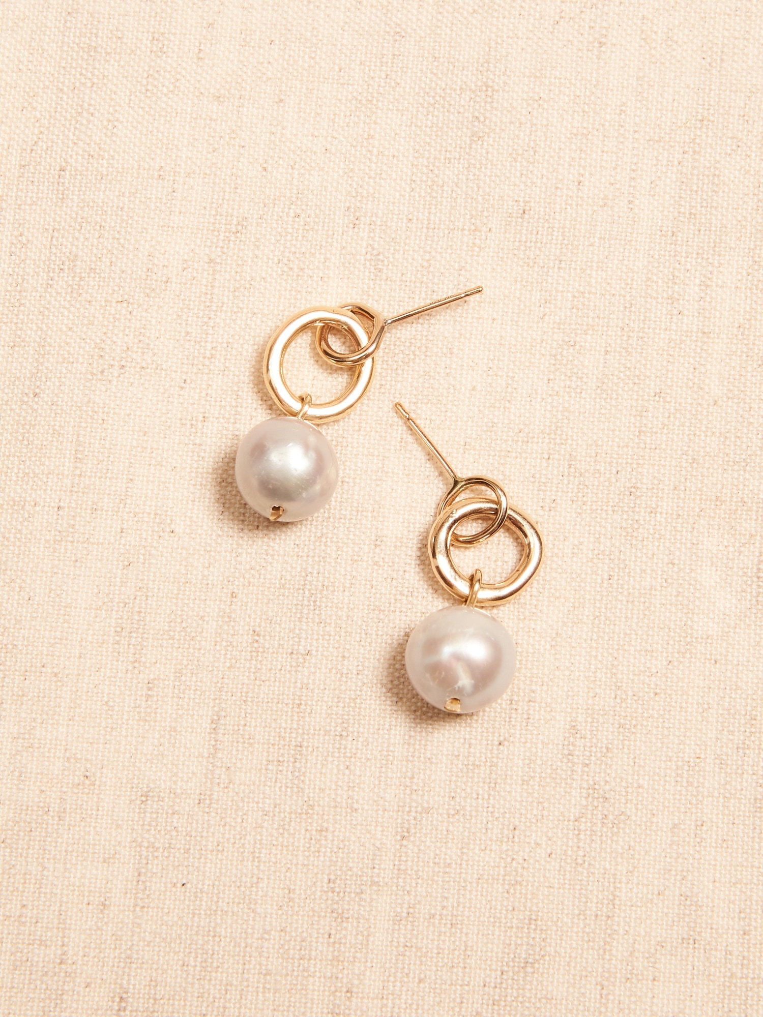 Aureus + Argent | Pearl Drop Earrings - 500075707373 - Jewelry LUSTROUS PEARL COLLECTION: Every pearl is a natura sku 500075707373