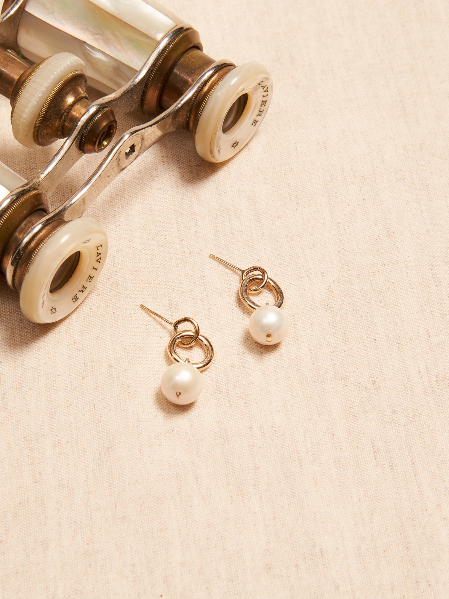 Aureus + Argent | Pearl Drop Earrings