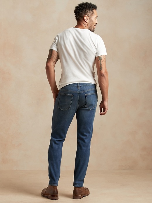 Image number 3 showing, Tapered LUXE Traveler Jean
