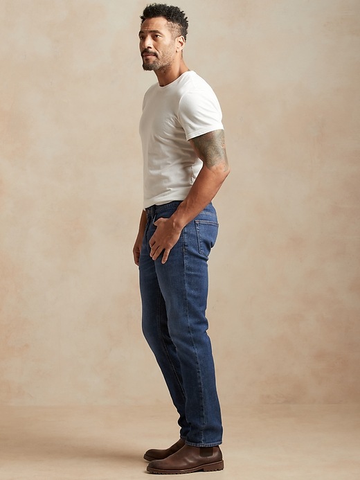 Image number 4 showing, Straight Organic Cotton Jean