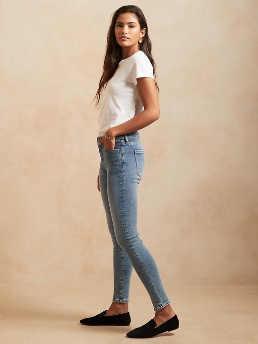 Image number 4 showing, Mid + Skinny Jean