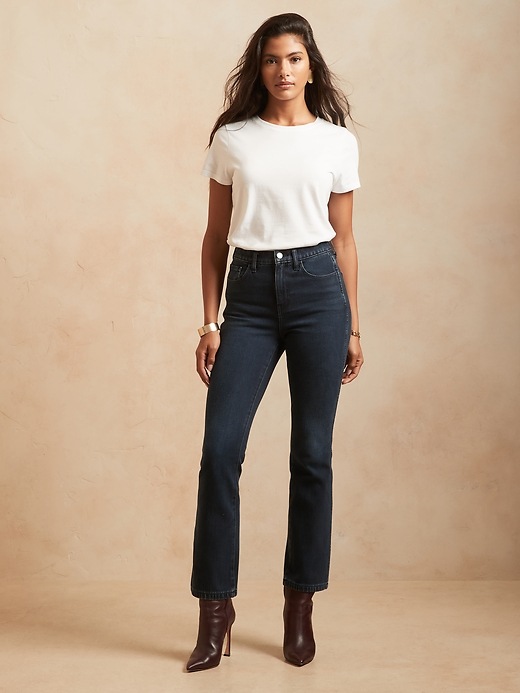 Image number 2 showing, The Crop-Boot Jean