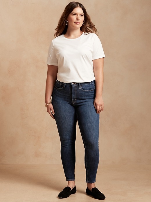 Image number 5 showing, Curvy Mid + Skinny Jean