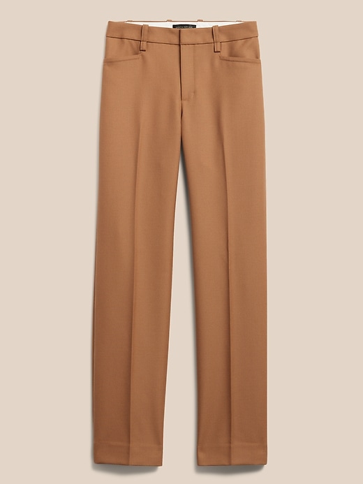 Lido Straight Italian Wool Pant