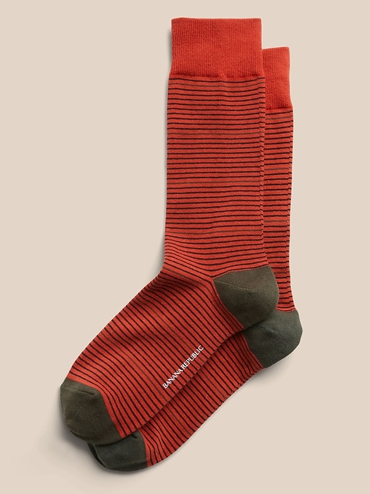 Micro Stripe Sock